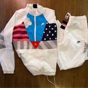 NIKE X PARRA WOVEN WARM UP TRACKSUIT!!! SUPER RARE 🔥🔥🔥